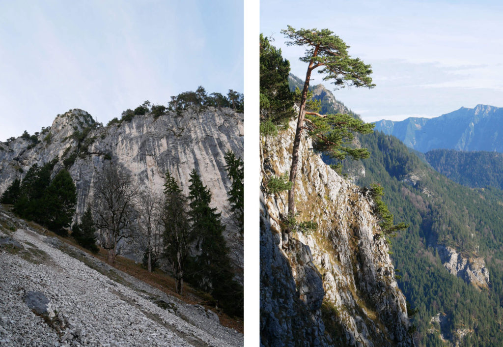 Kofel Aufstieg Herbst