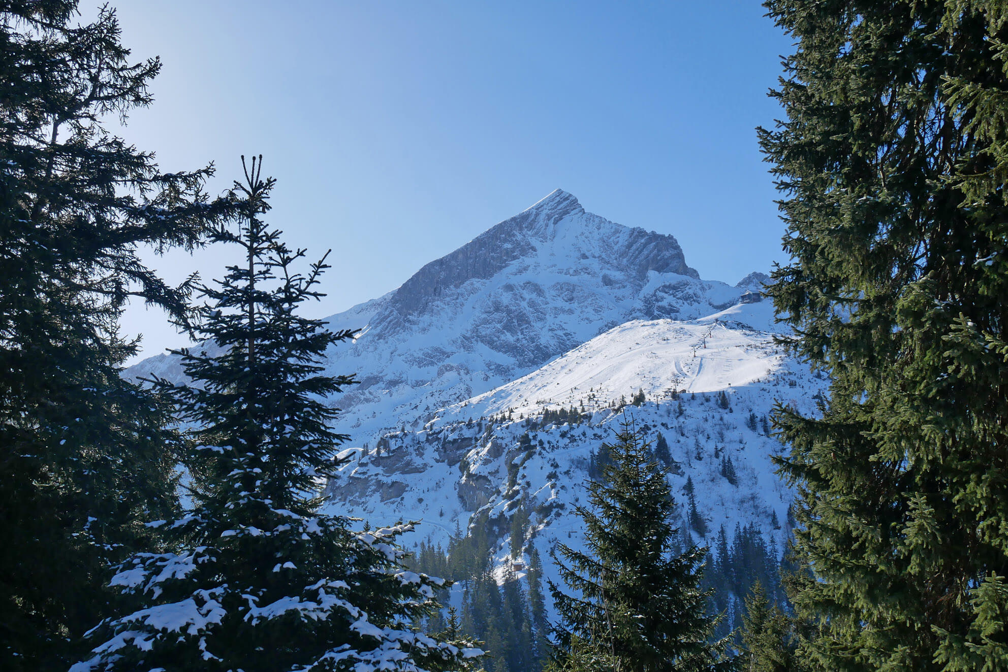 Blick zur Alpspitze