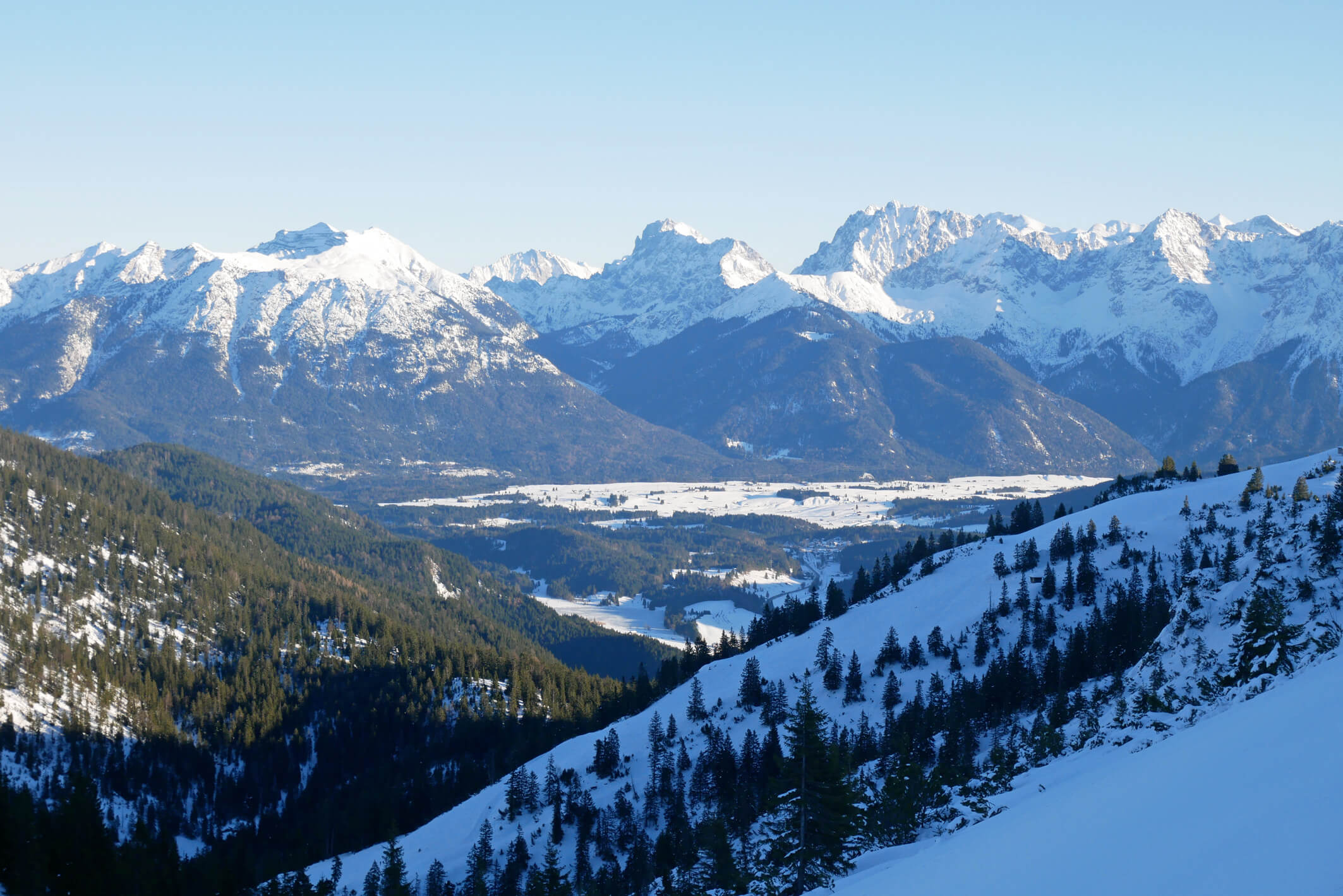 Wank im Winter Geroldsee