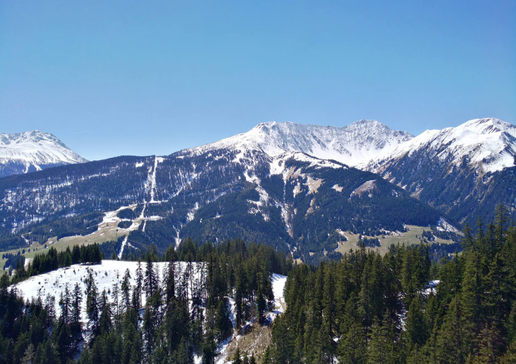 Tuftl Alm Ausblick Ehrwald