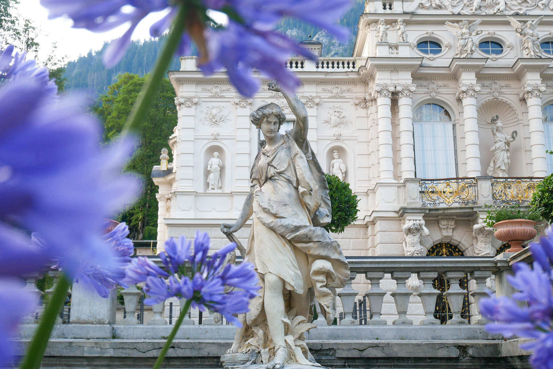 Linderhof Fassade Schloss