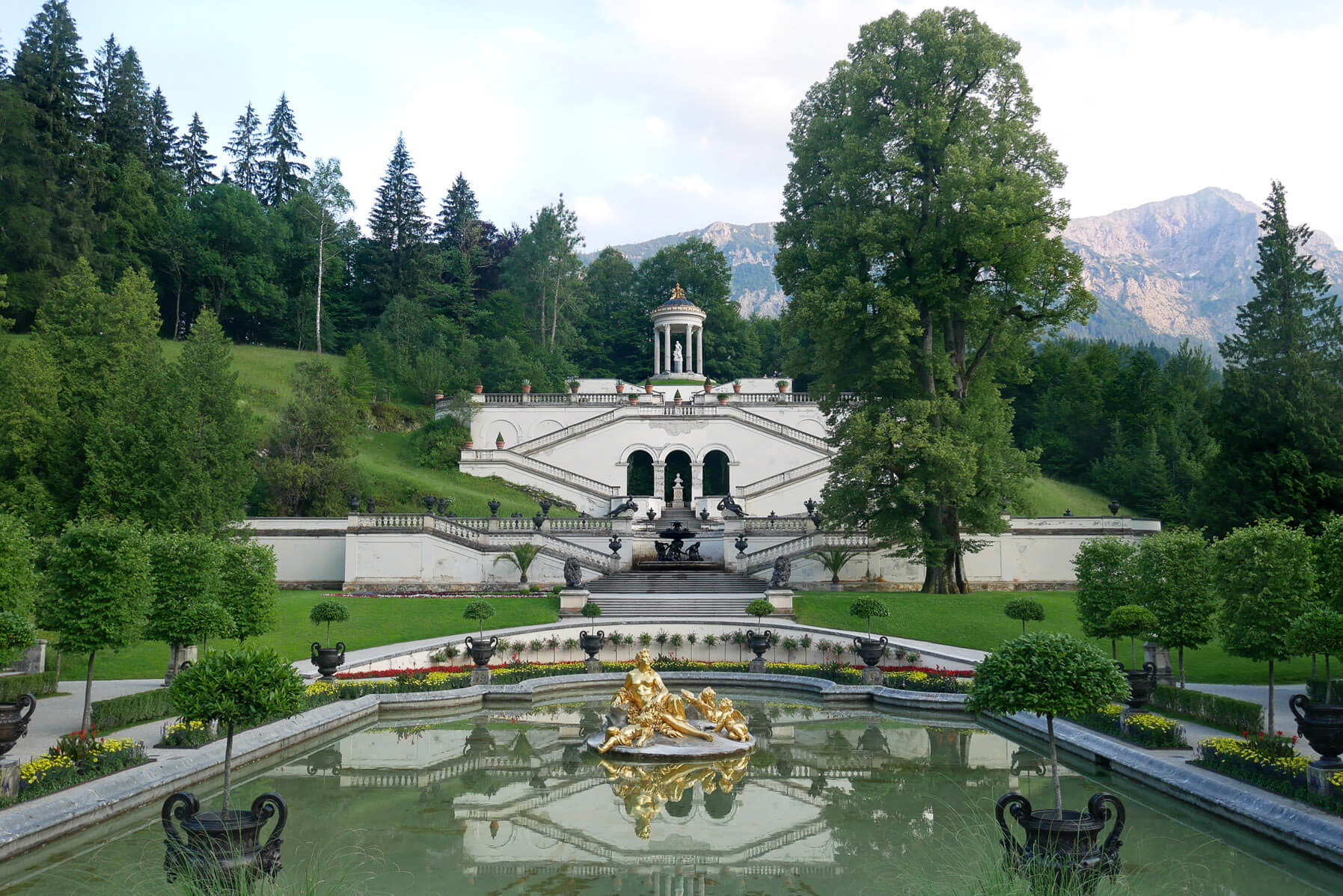 Linderhof Schlosspark Venustempel