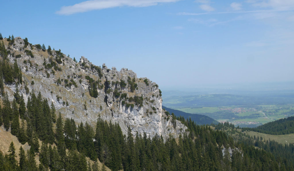 Pürschling Ausblick ins Tal