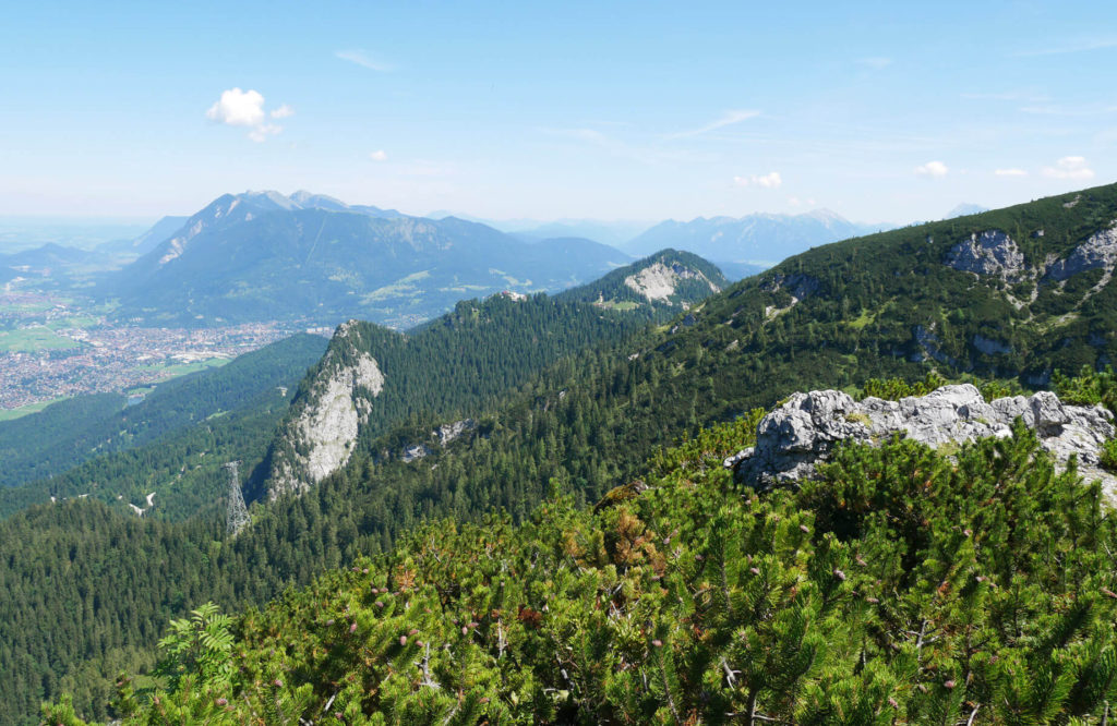 Ausblick Schwarzenberg Garmisch