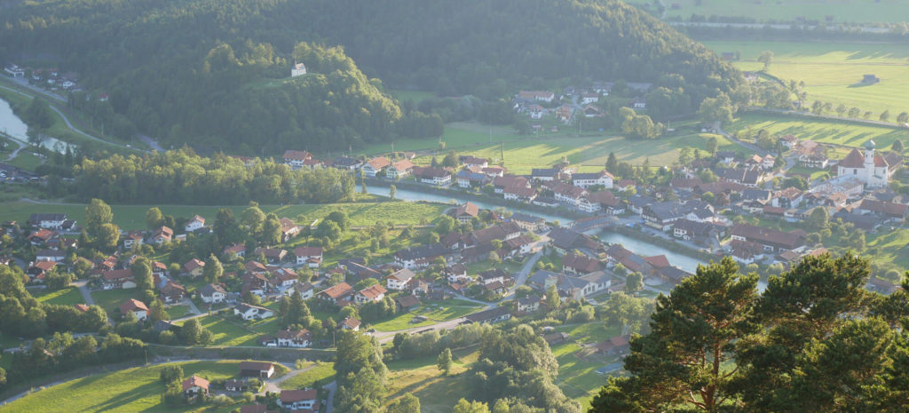 Heldenkreuz Eschenlohe Ausblick