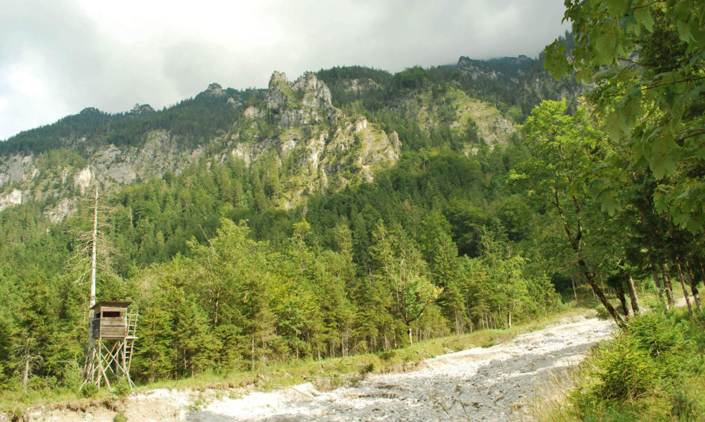 Teufelskapelle Oberau Weg kl