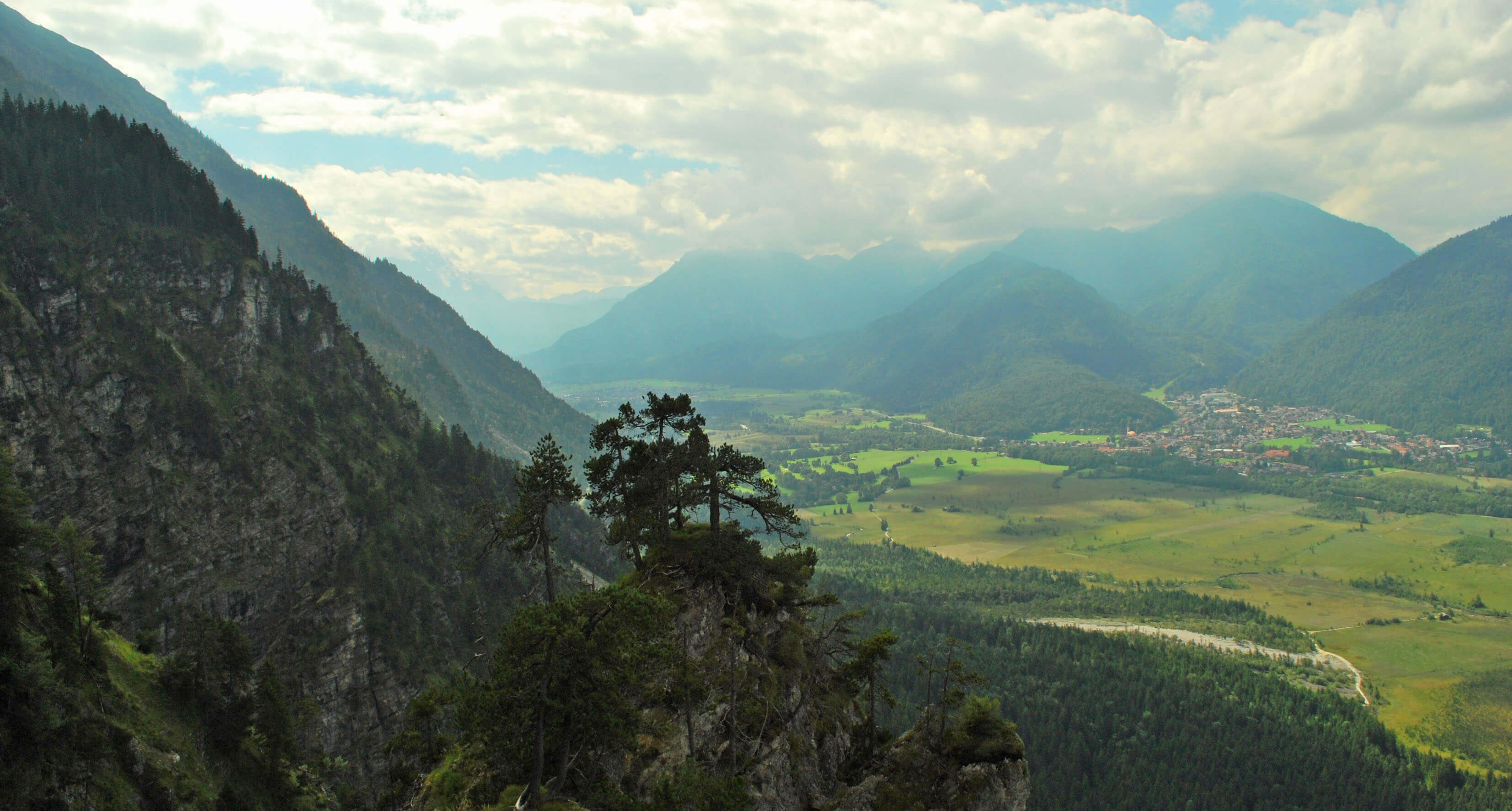 teufelskapelle oberau ausblick