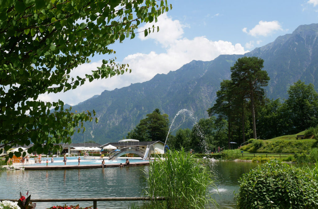 Schwimmbad Oberau Natursee