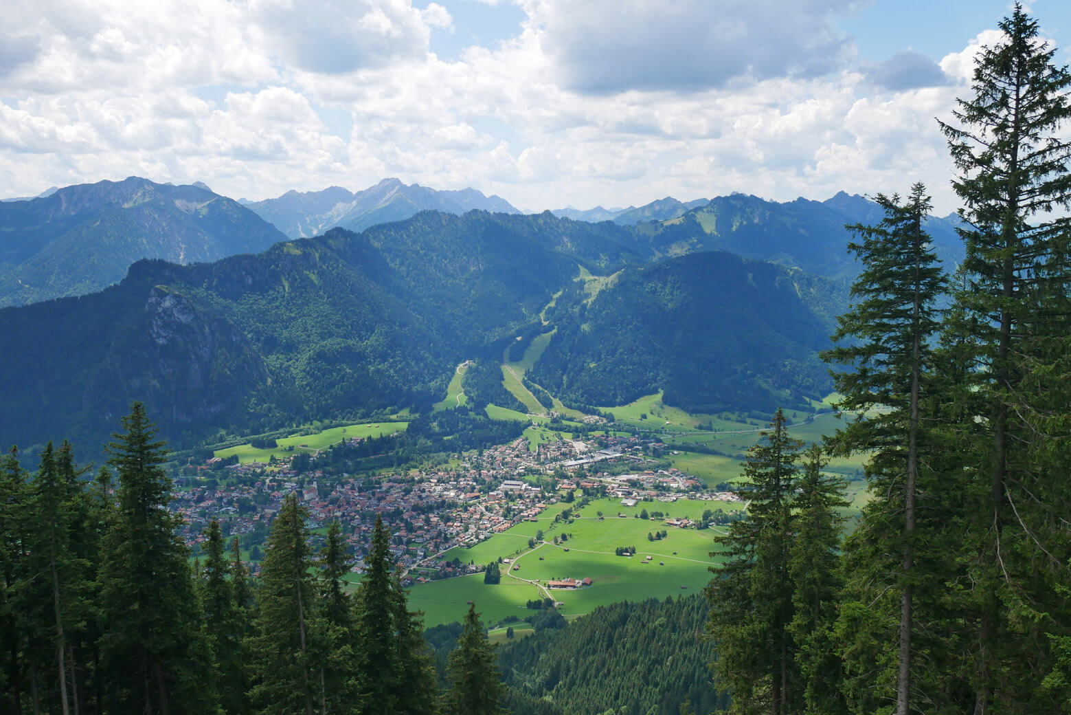 grosser Aufacker Ausblick Oberammergau