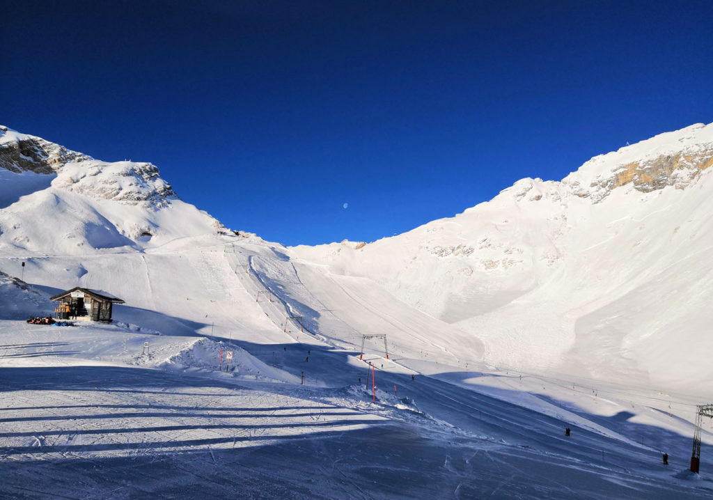 Zugspitze Gletscher Abfahrt