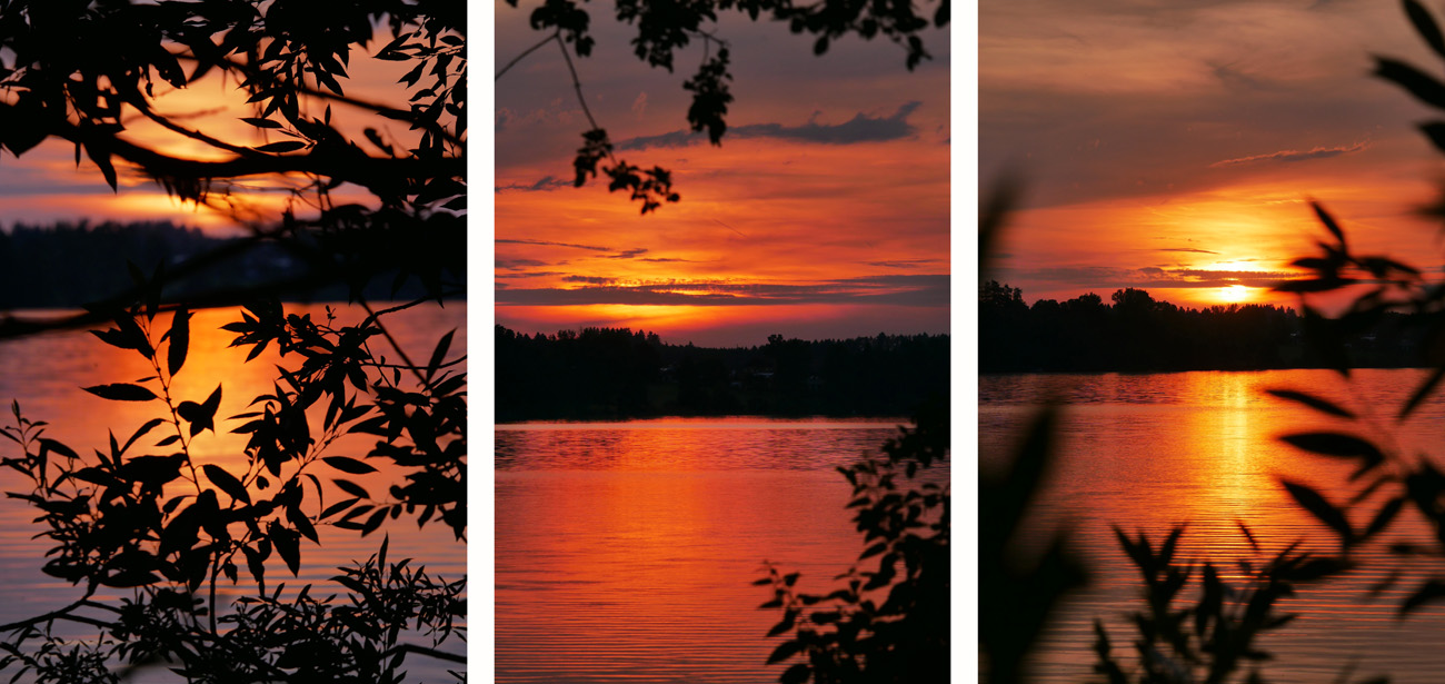 Riegsee Sonnenuntergang