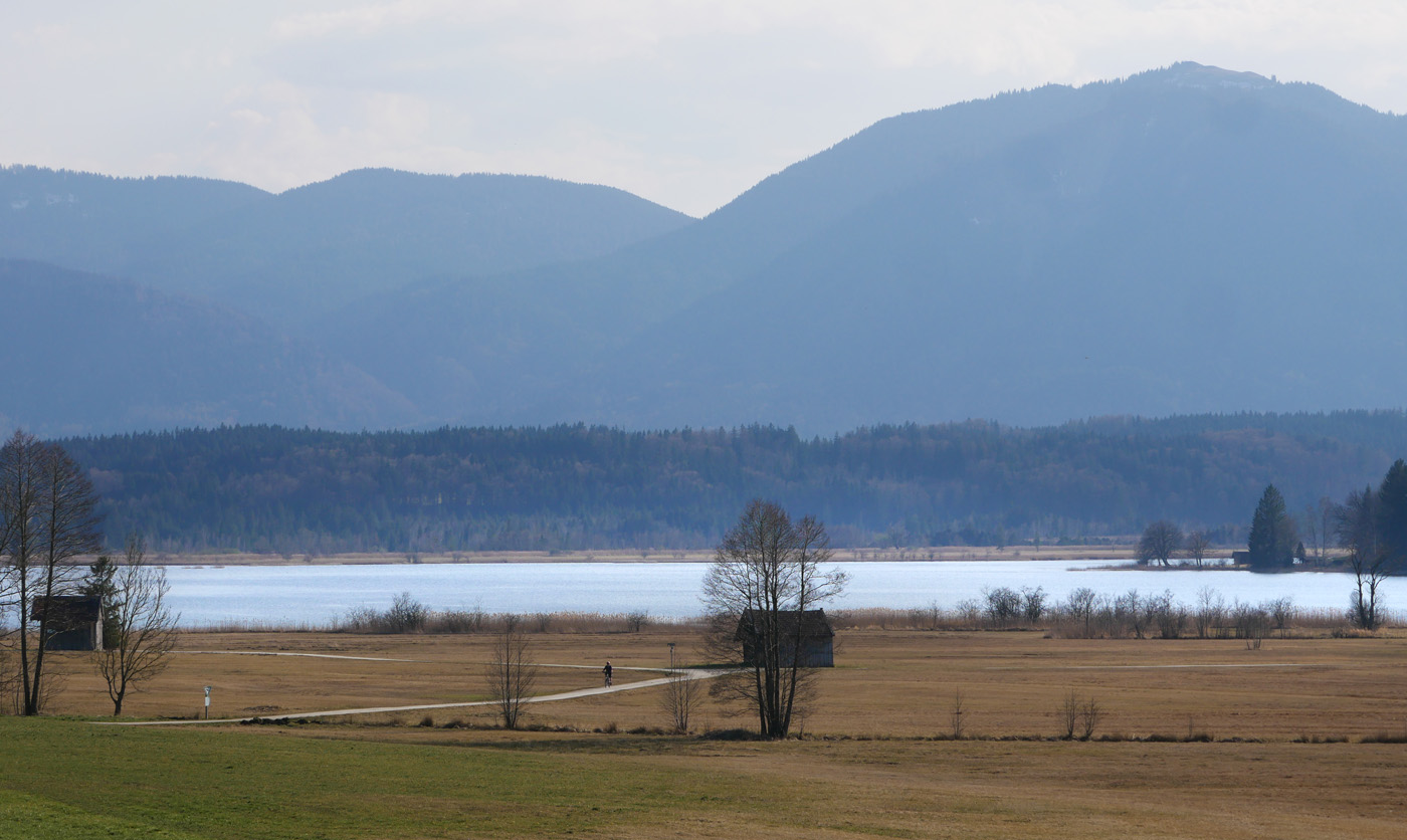 staffelsee westufer spazierweg uffing